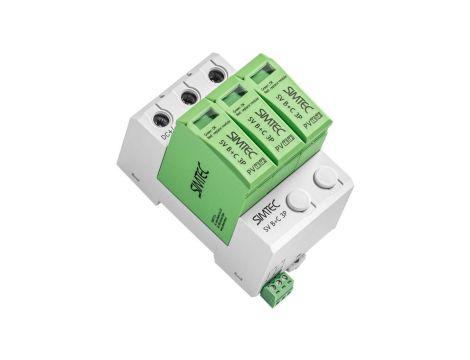 Ogranicznik przepięć Warystorowy do fotowoltaiki SV Typ T1+T2 3P SIMTEC certyfikat TUV 85036002