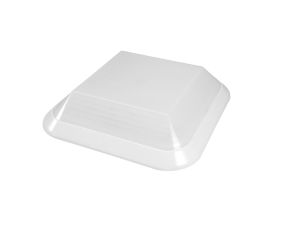 Oprawa DOTA, LED, 12W, 4000K, 1200lm, biała-polipropylen, klosz matowy-poliwęglan, IP44, IK10 A21305-MP