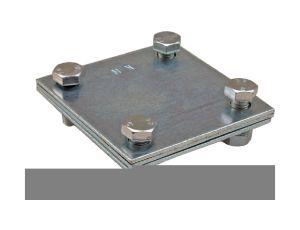 Złącze do bednarki B=50 mm (trzy płytki) KM15 /1szt./