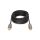 Kabel połączeniowy hybrydowy AOC HDMI 2.1 Ultra High Speed 8K 60Hz UHD HDMI A-HDMI A M-M czarny 10m AK-330126-100-S