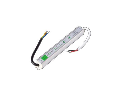 Zasilacz LED hermetyczny IP67 30W 12V 2A 185 x 20 x 20 mm EC79608