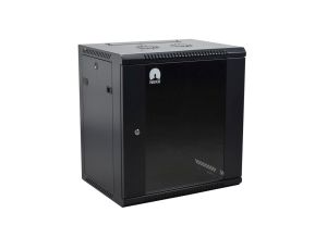 Szafa wisząca RACK 19 cali 12U 600mm czarna NEKU TS BOX