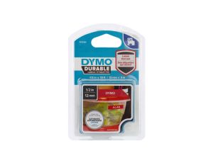 Taśma do drukarek D1 Durable 12mm x 3m biały/czerwony 1978366