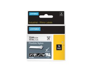 Taśma do drukarek nylonowa elastyczna 12mm x 3,5mm biała S0718100 18488