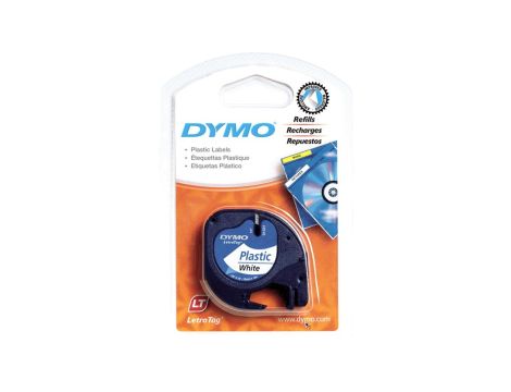 Taśma plastikowa do drukarek 12mm x 4m biała S0721560