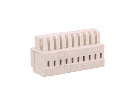 Gniazdo MCS-MINI Classic 10-biegunowe jasnoszare raster 3,5mm 734-110 /50szt./