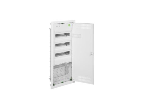 Rozdzielnica modułowa MSF TWIN RP 3x12 (PE+N) + 1x12 podtynkowa multimedialna IK05 IP30 2015-03