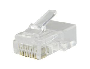 Wtyk modularny RJ45 8P8C kat.6 nieekranowany UTP drut NEKU /woreczek 100szt./