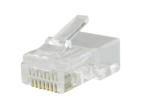 Wtyk modularny RJ45 8P8C kat.6 nieekranowany UTP drut NEKU /woreczek 100szt./