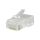 Wtyk modularny RJ45 8P8C kat.6 nieekranowany UTP drut NEKU /woreczek 100szt./
