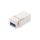 Gniazdo komputerowe USB 3.0 A / A moduł typu keystone biały Mediabox NEKU 25.7003