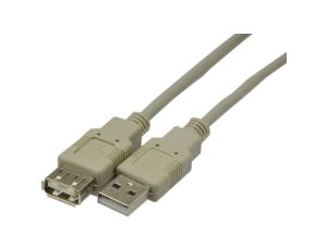 Kabel przedłużacz USB 2.0 A (wtyk / gniazdo) NEKU /3m/
