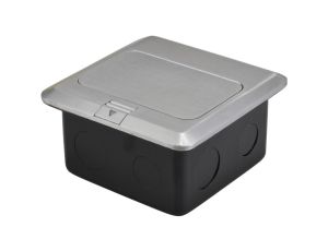 Puszka podłogowa ALU IP44 3M 230V+RJ45 NEKU