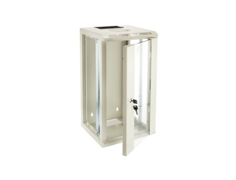Szafa wisząca RACK 10 12U 300mm szara NEKU TS