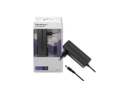 Qoltec Zasilacz wtyczkowy 20W 5V 4A 5.5*2.5
