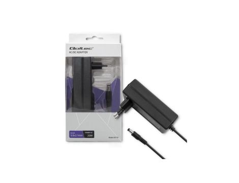 Qoltec Zasilacz wtyczkowy 20W 5V 4A 5.5*2.1