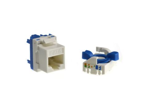 Moduł keystone RJ45 UTP kat.6 nieekranowany przekręcany NEKU