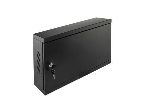 Szafa wisząca RACK 19 cali 2U 120mm czarna TPR CATV NEKU