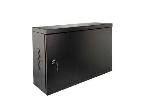 Szafa wisząca RACK 19 cali 3U 180mm czarna TPR CATV NEKU