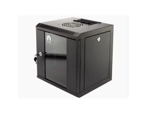 Szafa wisząca RACK 10 cali 6U 300mm czarna NEKU TS