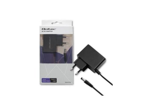 Qoltec Zasilacz wtyczkowy 15W 7.5V 2A 5.5*2.1