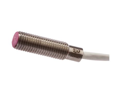 Czujnik indukcyjny M8x1 dł: 30mm zabudowany Sn: 2mm 0-140stC złącze M12 3m Politetrafluoroetylen IP50 IB086050