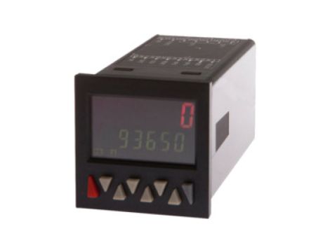 Licznik wielofunkcyjny 48x108x48mm wyświetlacz LCD 12 dekad 55kHz 10-30VDC NO/NC złącze śrubowe 13-PIN IP65 CM030980