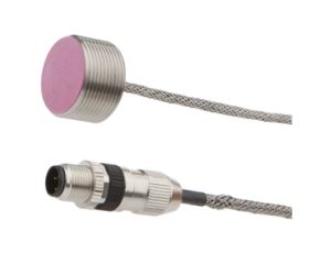 Czujnik indukcyjny M30x1.5 dł: 28mm zabudowany Sn: 8mm 10-35VDC 0-140stC PNP NO złącze kablowe M12 6m IP50 IB30C283