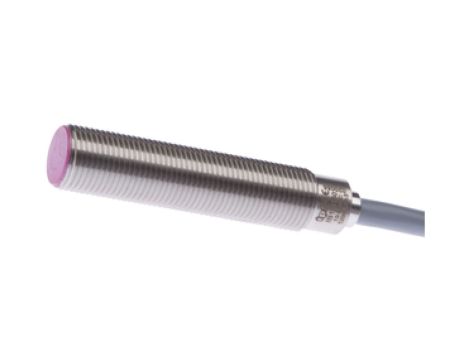 Czujnik indukcyjny M12x1 dł: 56mm zabudowany Sn: 3mm 10-35V DC 0-150stC NPN NO kabel 2m Silikon IP65 IB121150
