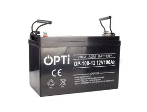 Akumulator VRLA AGM 12V 100Ah (żywotność 5-8lat) OPTI