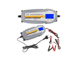 Prostownik automatyczny 12/24V 10A LCD VOLT