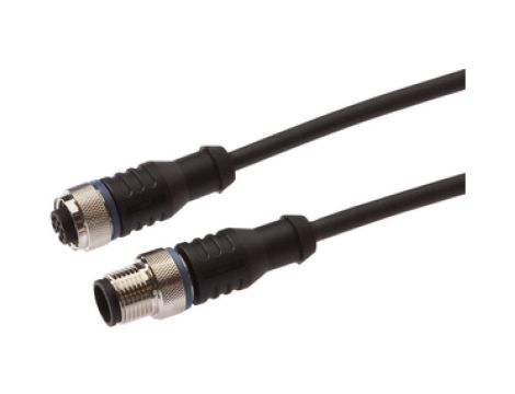 Złącze kablowe gniazdo proste M12 wtyk prosty M12 4-pinowe 3m 240V PUR IP67 VK300F25