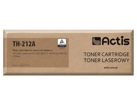 Toner ACTIS TH-212A (zamiennik HP 131A CF212A, Canon CRG-731Y Standard 1800 stron żółty)