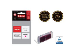 Tusz Activejet ACC-551MN (zamiennik Canon CLI-551M Supreme 15 ml czerwony)