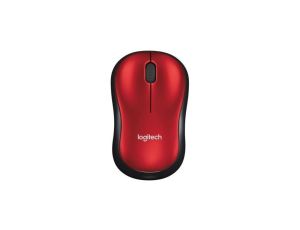 Mysz Logitech M185 910-002240 (optyczna 1000 DPI kolor czerwony)