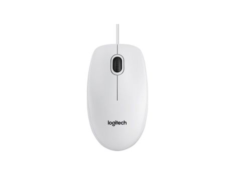 Mysz Logitech B100 910-003360 (optyczna 800 DPI kolor biały)