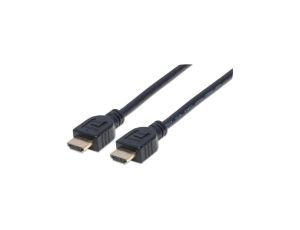 Kabel HDMI/HDMI V2.0 M/M Ethernet 3D4K Czarny Cl3 3M 353946