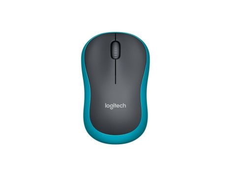 Mysz bezprzewodowa Logitech M185 910-002236 (optyczna 1000 DPI kolor niebieski)