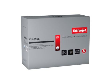 Toner Activejet ATH-55NX (zamiennik HP 55X CE255X, Canon CRG-724H Supreme 12500 stron czarny)