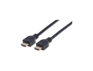 Kabel HDMI/HDMI V2.0 M/M Ethernet 3D4K Czarny Cl3 2M 353939