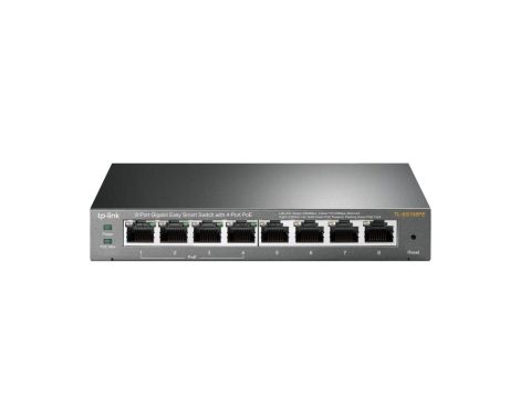 Switch TP-LINK TL-SG108PE (8x 10/100/1000Mbps)