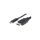 Kabel Adapter USB-C na HDMI 4K*30Hz DP Alt Mode 1m Manhattan