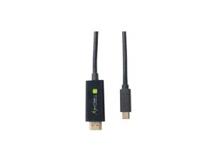 Kabel Adapter USB-C do HDMI 4K*60Hz 2m DP Alt Mode Techly