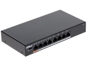 Switch PoE DAHUA PFS3008-8ET-60 (8x 10/100Mbps)