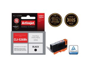 Tusz Activejet ACC-526BN (zamiennik Canon CLI-526Bk Supreme 10 ml czarny)
