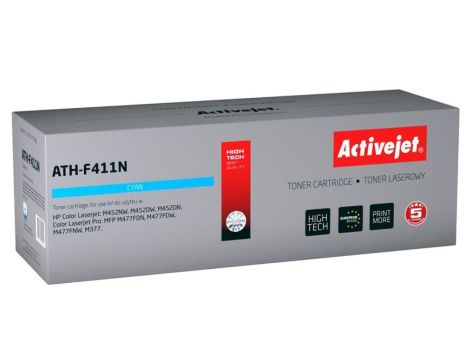 Toner Activejet ATH-F411N (zamiennik HP 410A CF411A Supreme 2300 stron niebieski)
