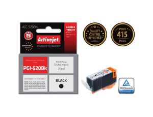 Tusz Activejet ACC-520BN (zamiennik Canon PGI-520BK Supreme 20 ml czarny)