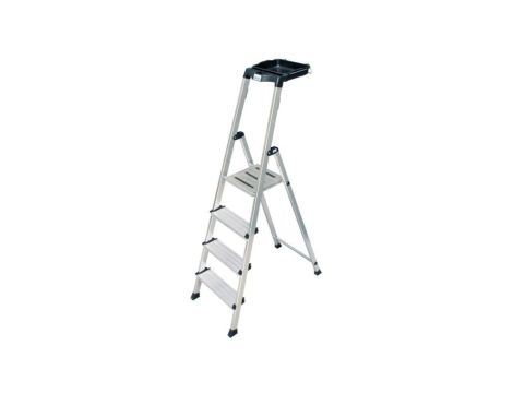 Drabina 4 stopniowa aluminiowa Krause Secury 126528