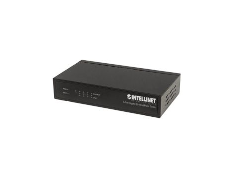 Switch Gigabit 5 portów RJ45 POE+, desktop