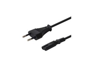 Kabel SAVIO CL-105 (2-Pin - Euro 3m kolor czarny)